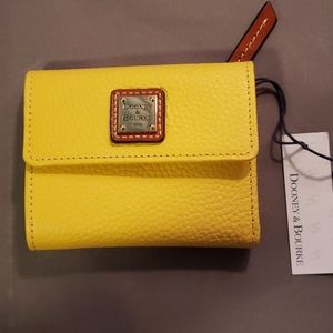Dooney & Bourke Pebble Grain Tri-fold Wallet